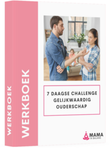 mockup 7 daagse challenge gelijkwaardig ouderschap