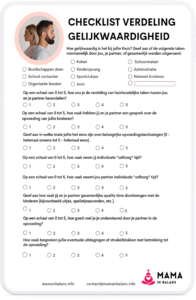 mockup checklist gelijkwaardig ouderschap